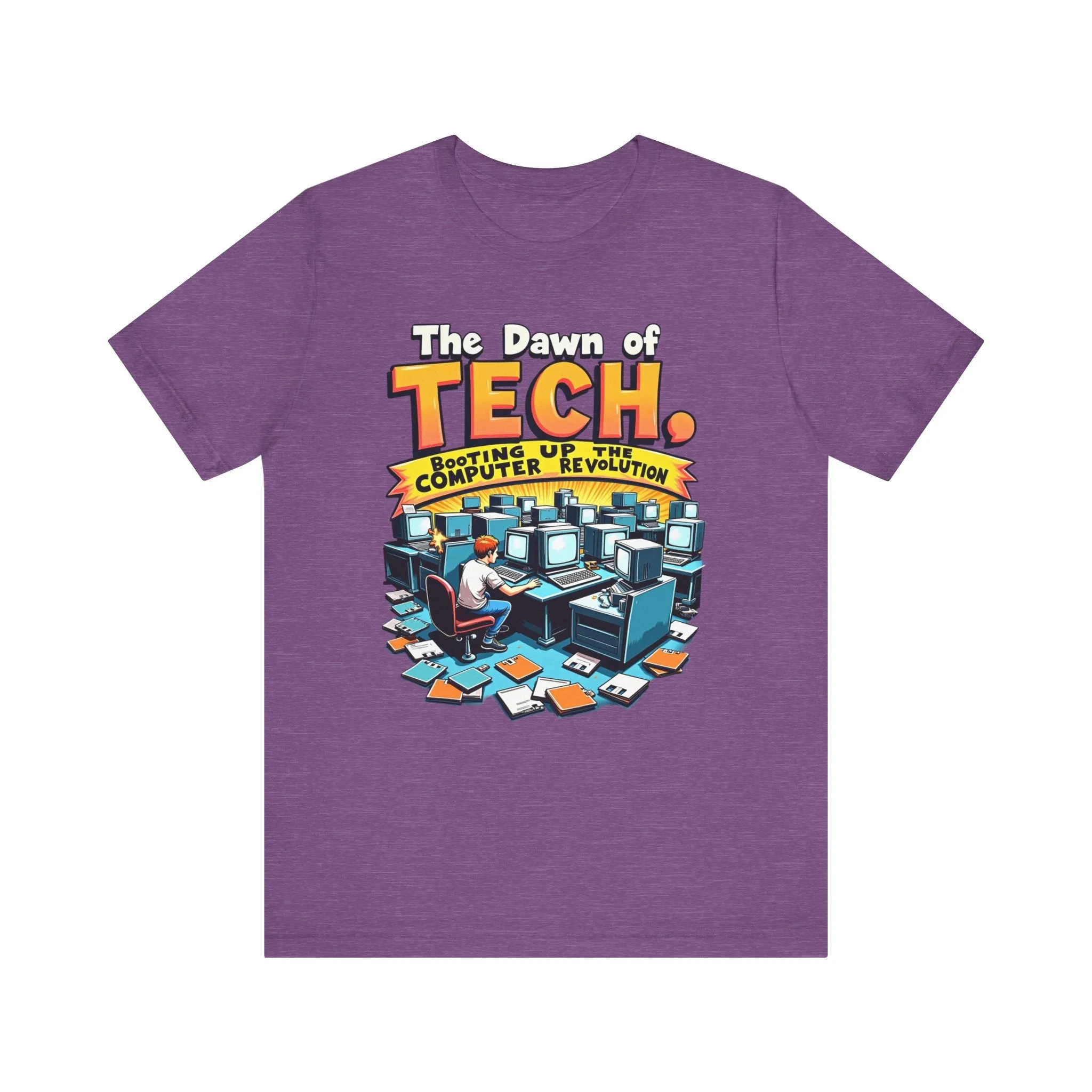80s Computer Geek Startup T Shirt