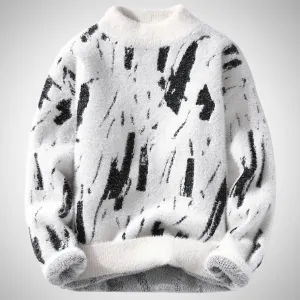 Adam - Mixed Knit Sweater