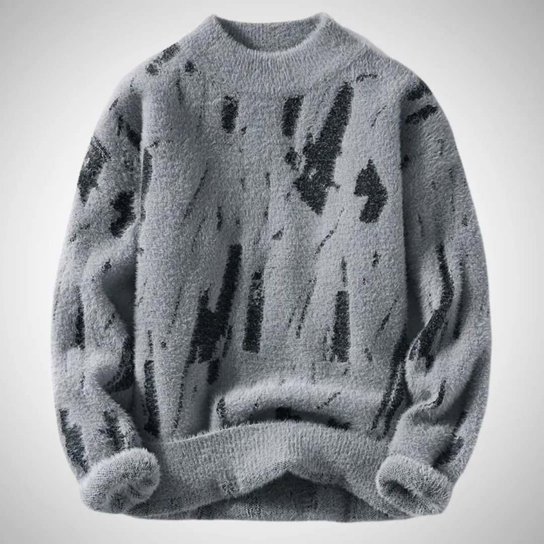 Adam - Mixed Knit Sweater