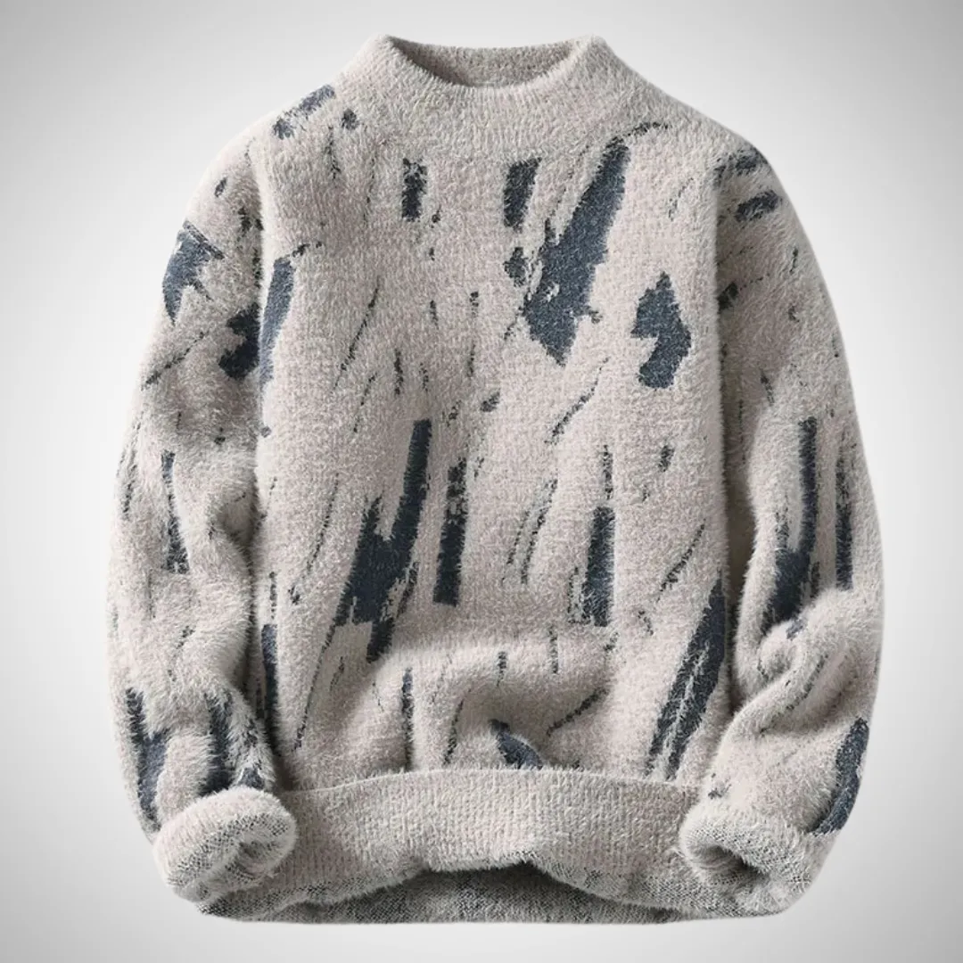 Adam - Mixed Knit Sweater