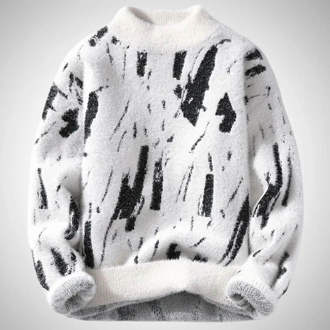 Adam - Mixed Knit Sweater