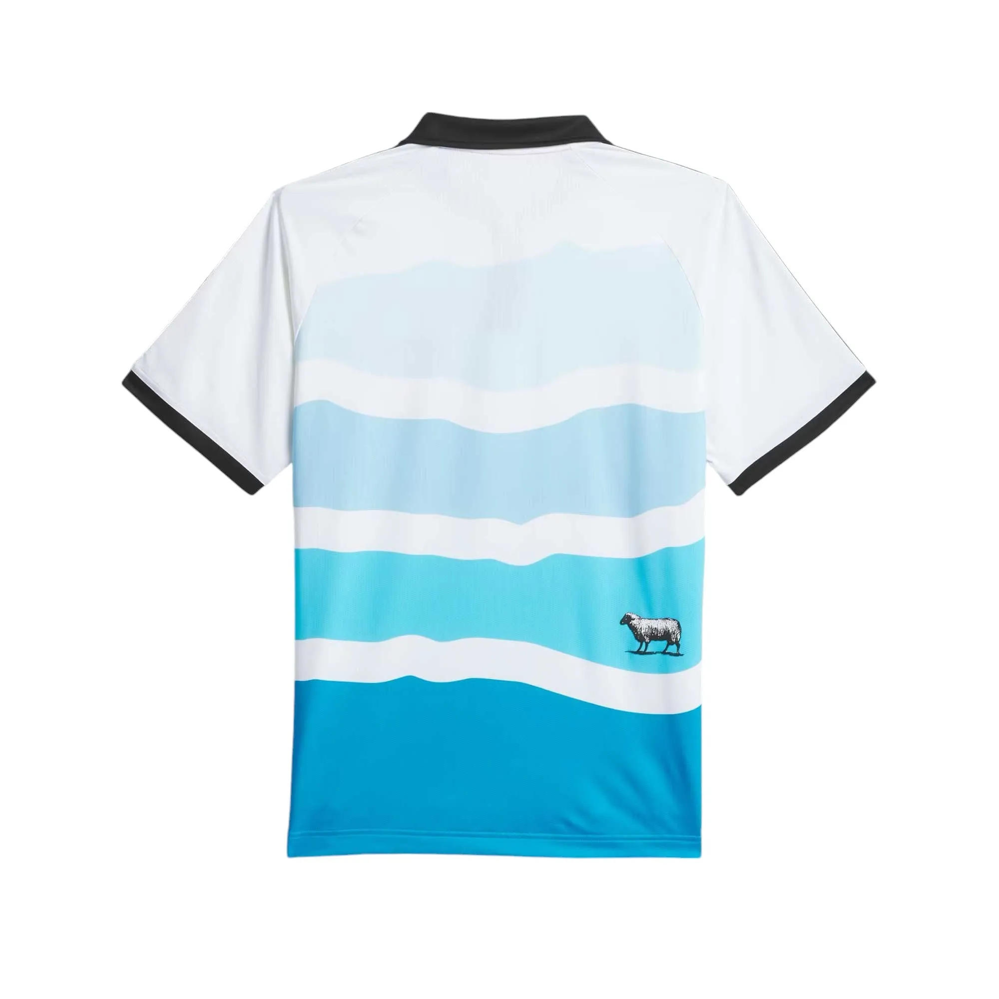 Adidas Black Sheep x CLTFC Football Shirt - White/Sharp Blue/Black