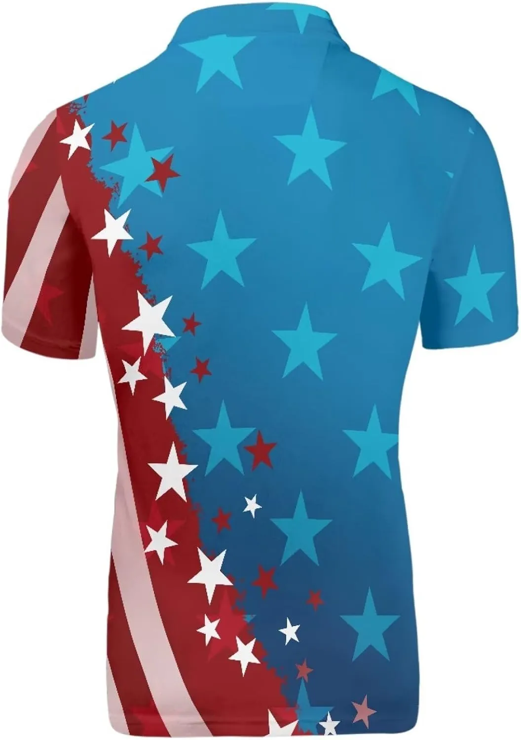 AFPANQZ Shirts for Mens Casual T-Shirts Graphic Short Sleeves Tees Button Up Casual Summer Slim Fit