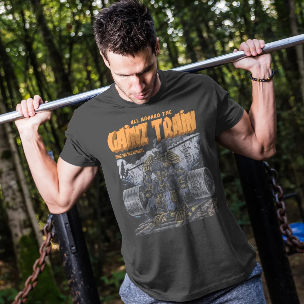 All Aboard the Gainz Train T-shirt (UK)
