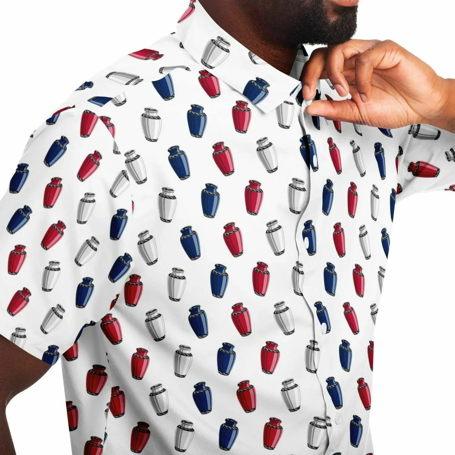 AmericURN - Button Up Tee