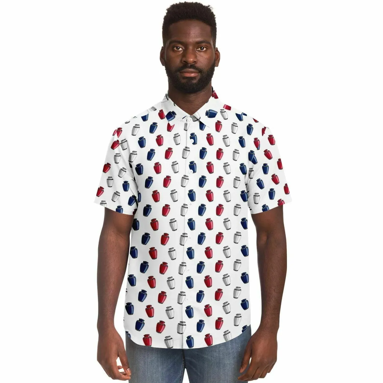 AmericURN - Button Up Tee