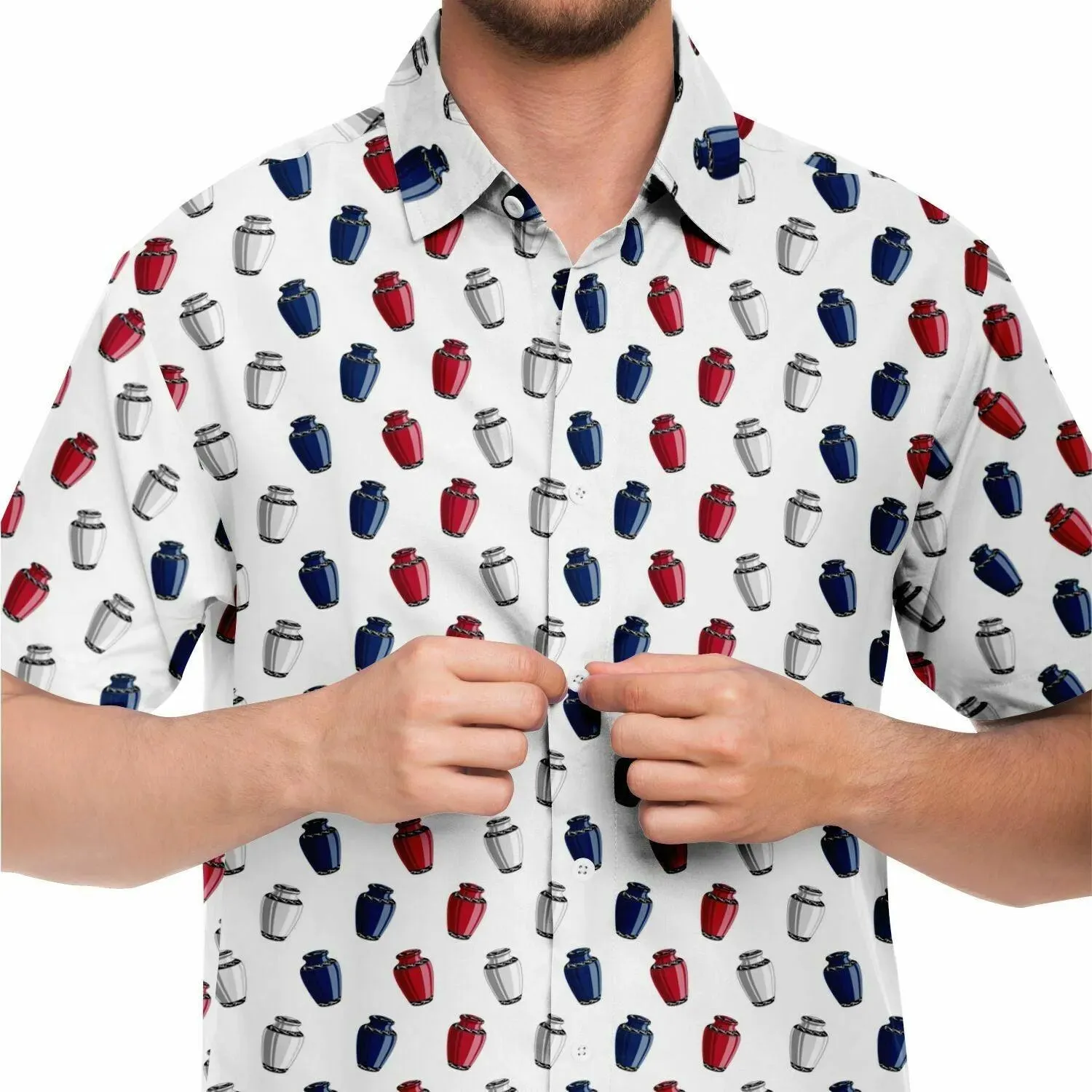 AmericURN - Button Up Tee