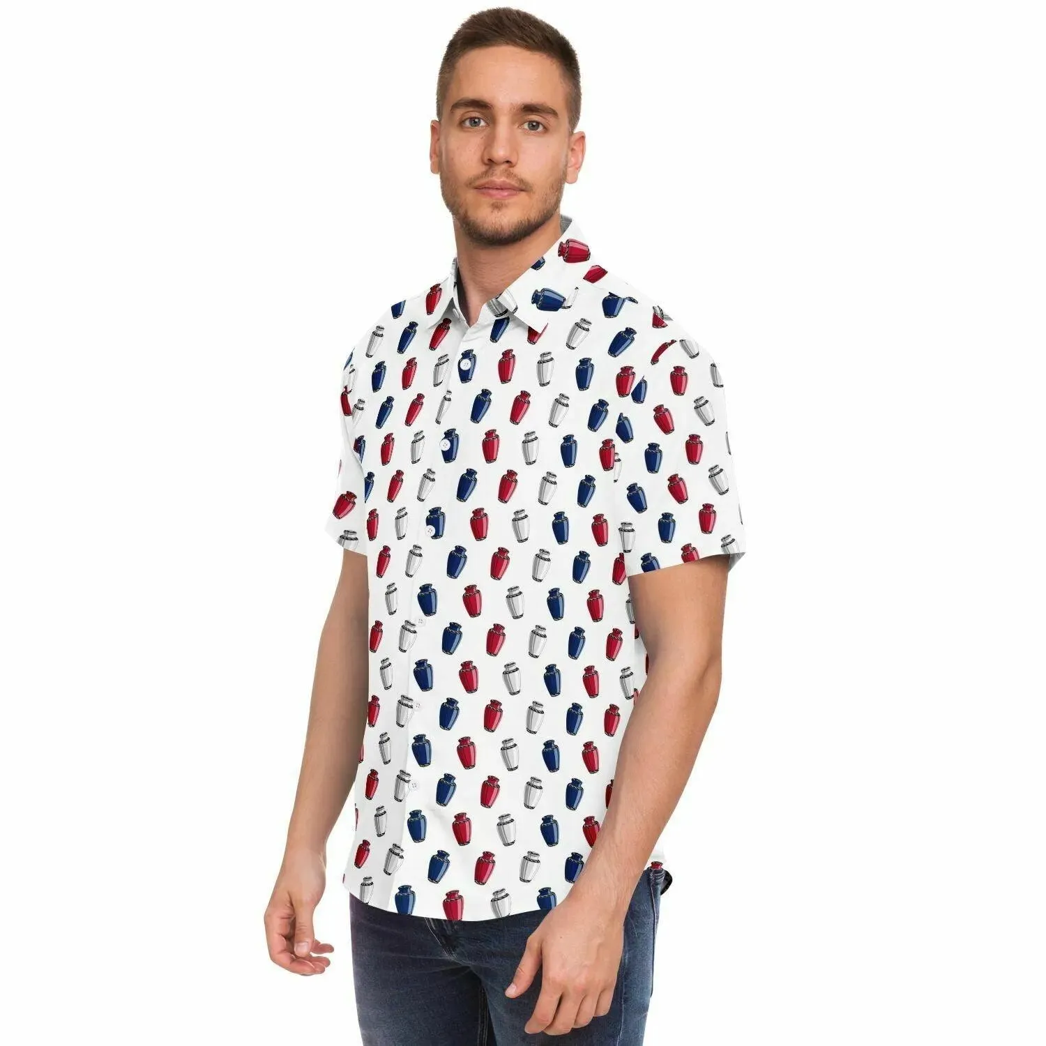 AmericURN - Button Up Tee