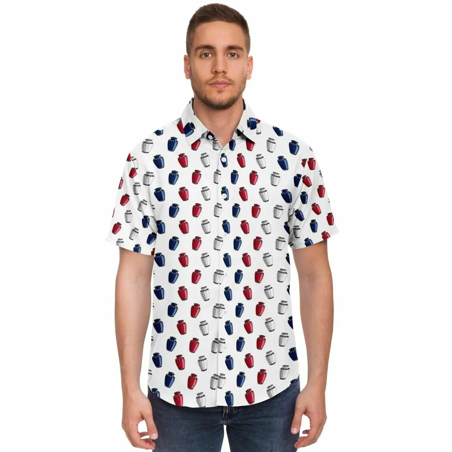 AmericURN - Button Up Tee
