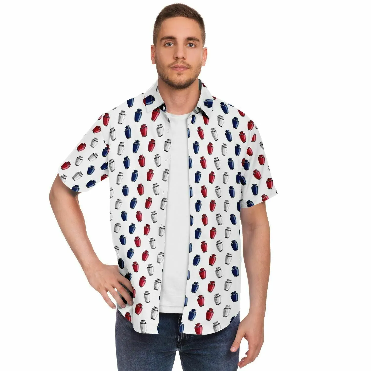 AmericURN - Button Up Tee