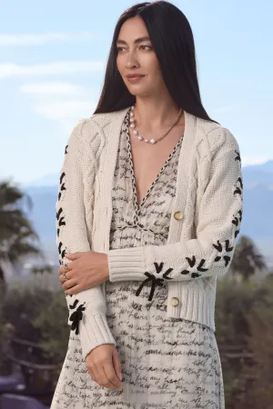 Anessa Bow Cardigan