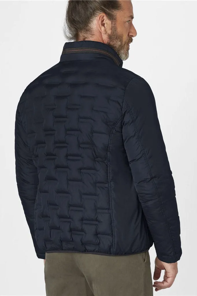 Apollo Water Resistant Recycled Down Jacket - Navy