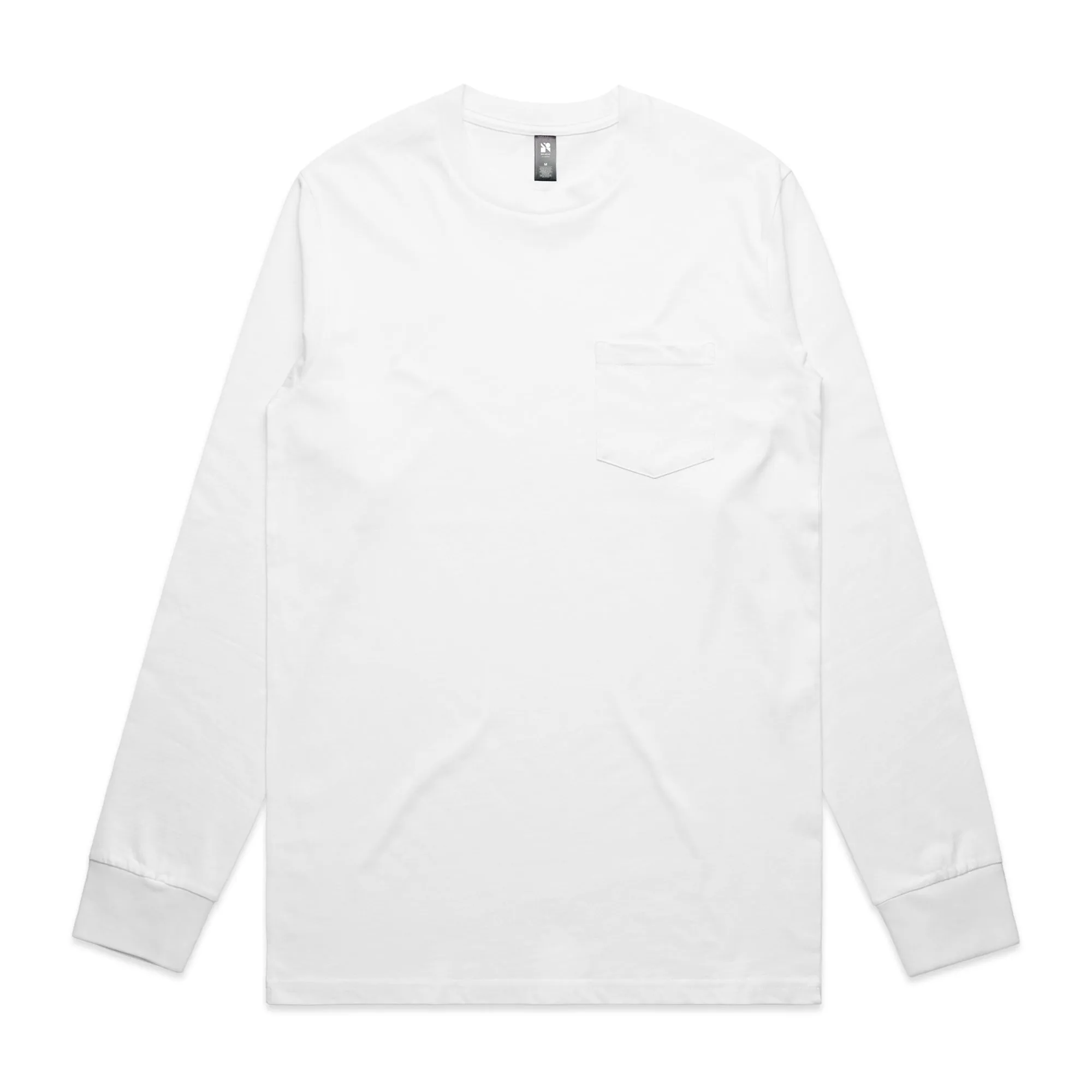 Ascolour Mens Classic Pocket L/S Tee (5072)