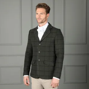 Aubrion Gents Saratoga Jacket - Dark Green Check