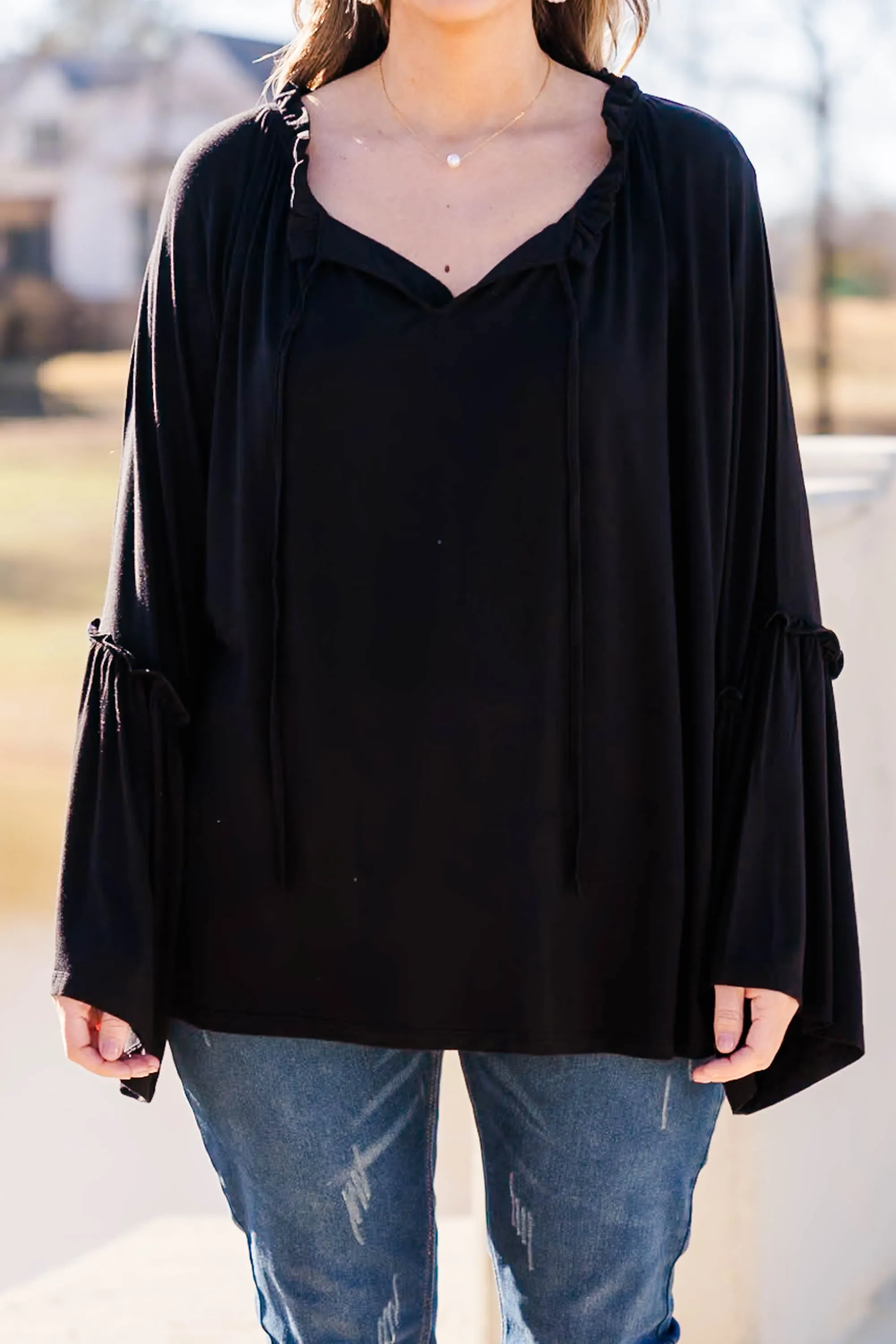 Bell of the Night Top, Black