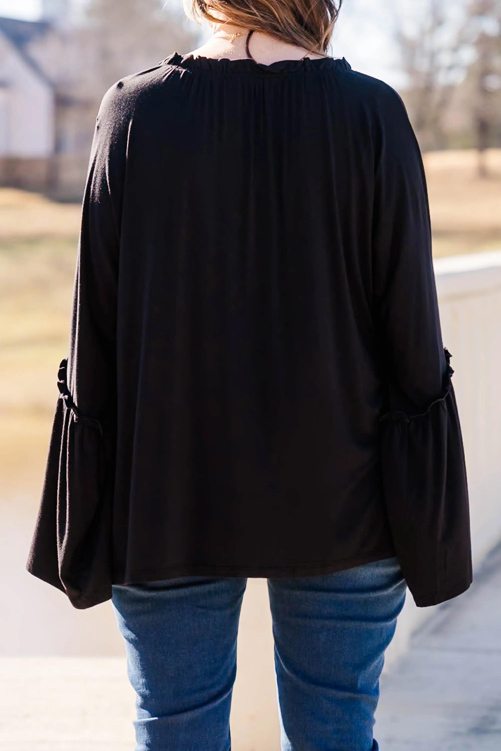 Bell of the Night Top, Black