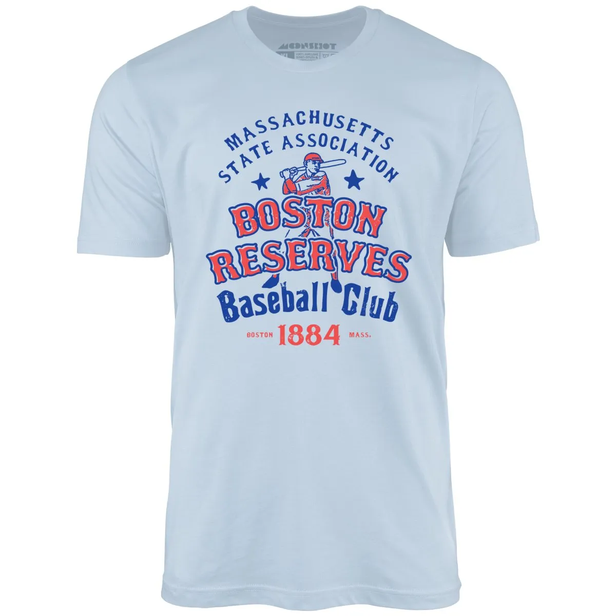 Boston Reserves - Massachusetts - Vintage Defunct Baseball Teams - Unisex T-Shirt