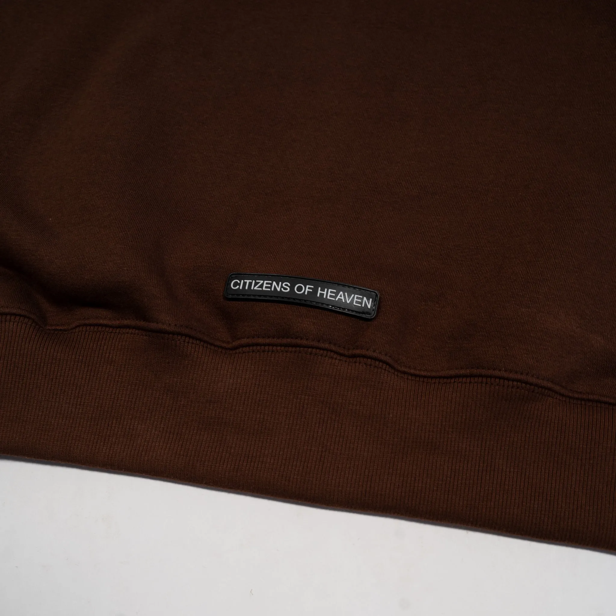 Broken Hearts Still Beat Hoodie- Brown