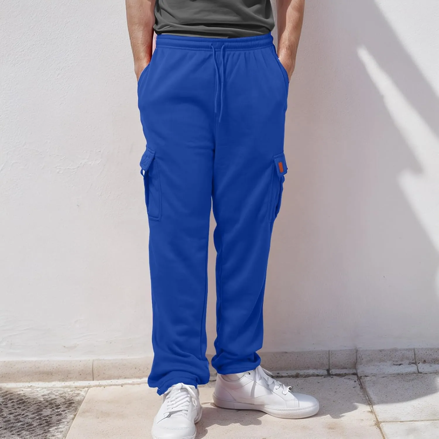 Cargo Pants for Men 2023 Relaxed Fit Causal Work Trousers Athletic Pants Fashion Loose Fit Hiking Outdoor Joggers