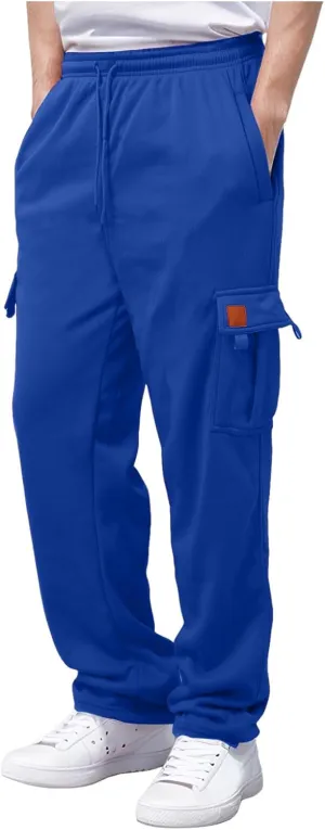 Cargo Pants for Men 2023 Relaxed Fit Causal Work Trousers Athletic Pants Fashion Loose Fit Hiking Outdoor Joggers