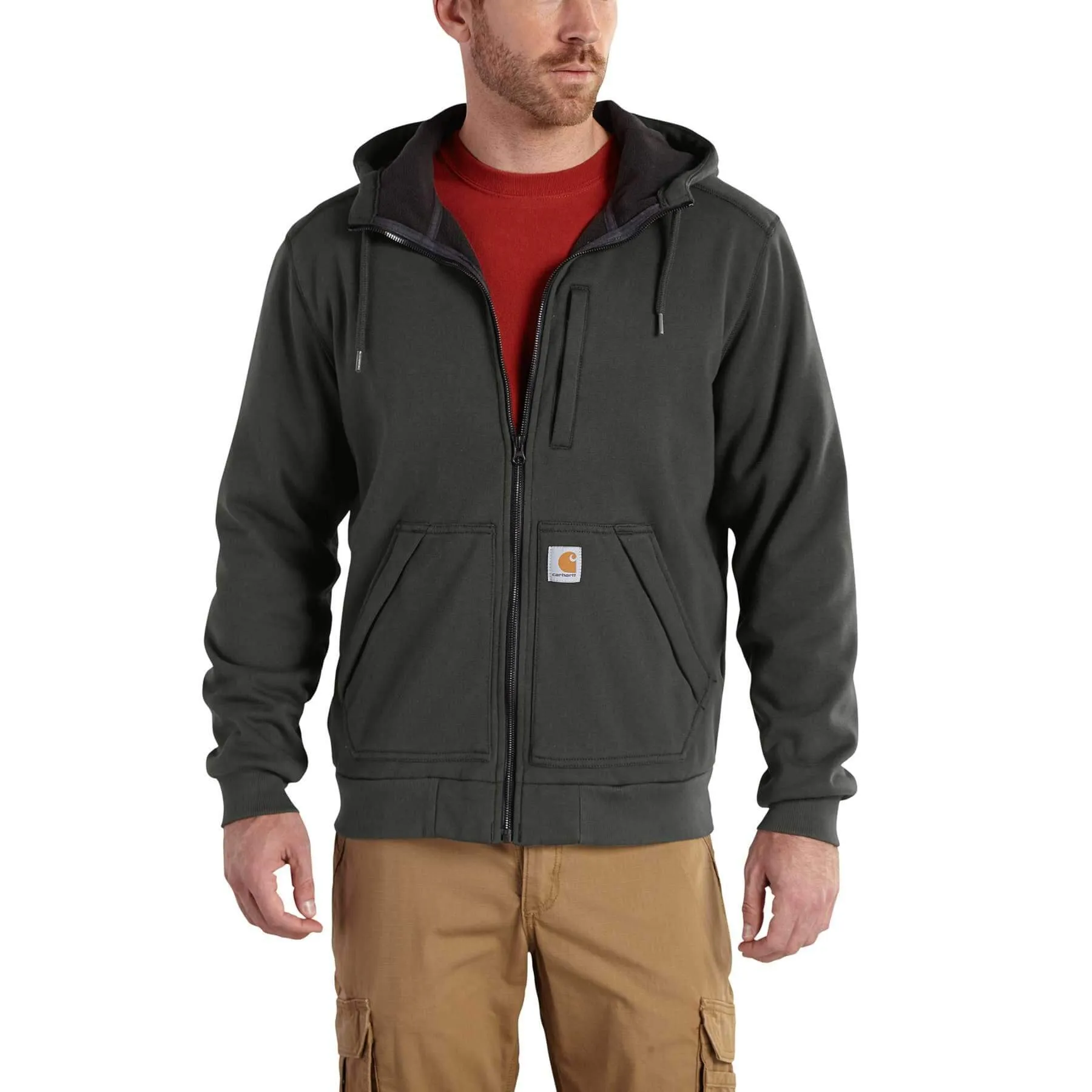 Carhartt Wind Fighter Midweight Relaxed Fit Full Zip Hoodie 101759