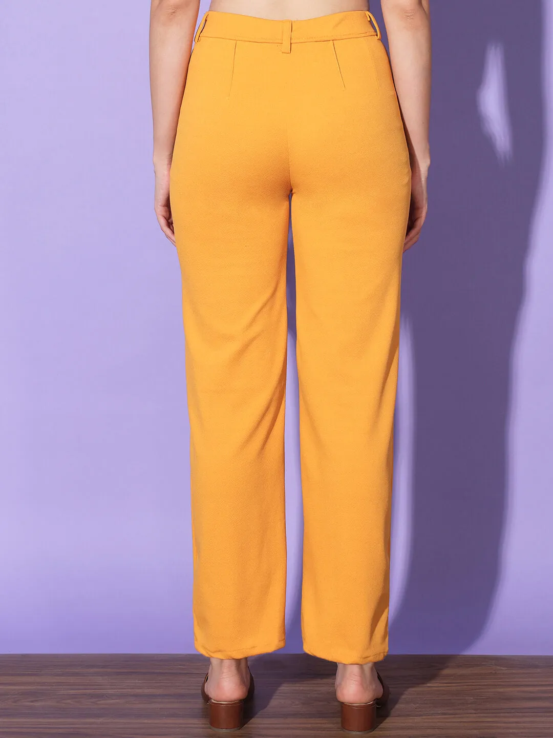 Carrera Full Length Women Formal Trousers and Pants-3300