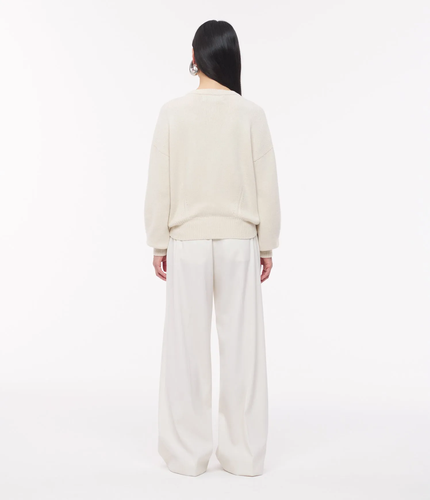 Cashmere Knit Sweatshirt