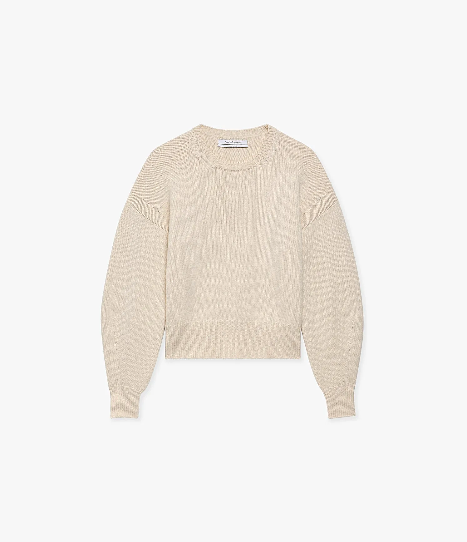 Cashmere Knit Sweatshirt