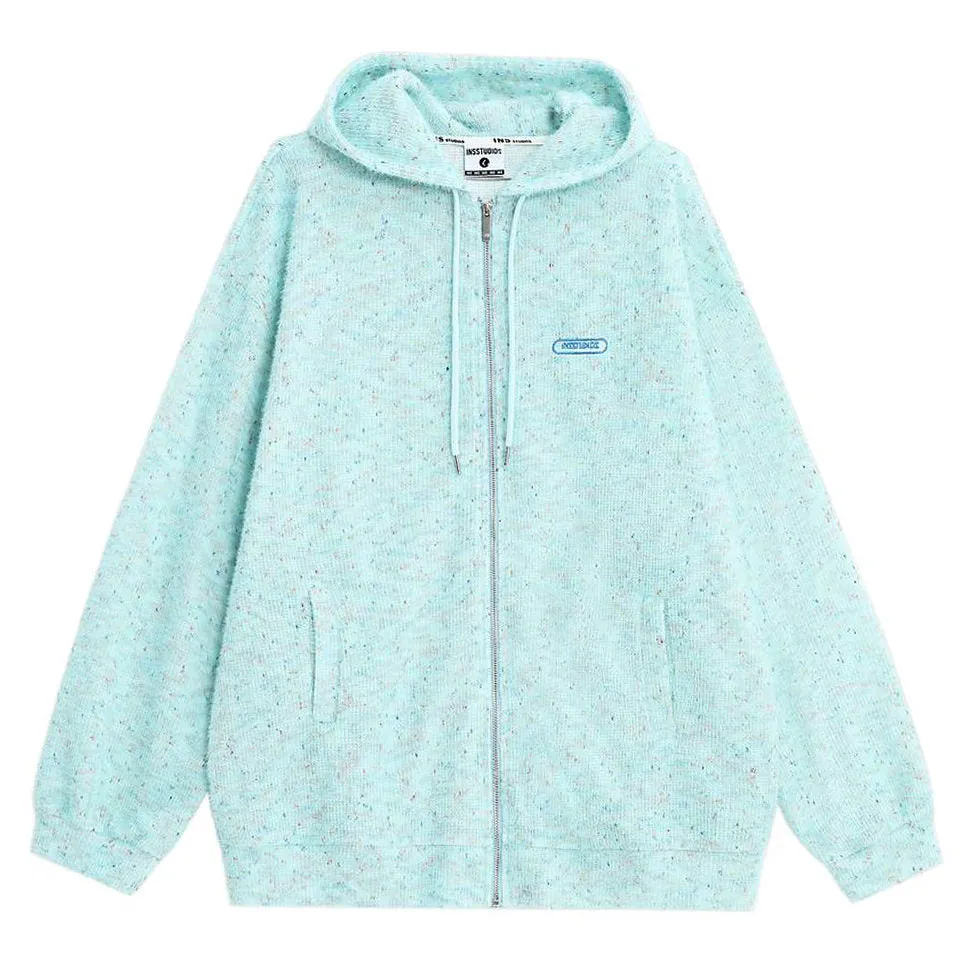 Casual Friday Knit Zip Hoodie