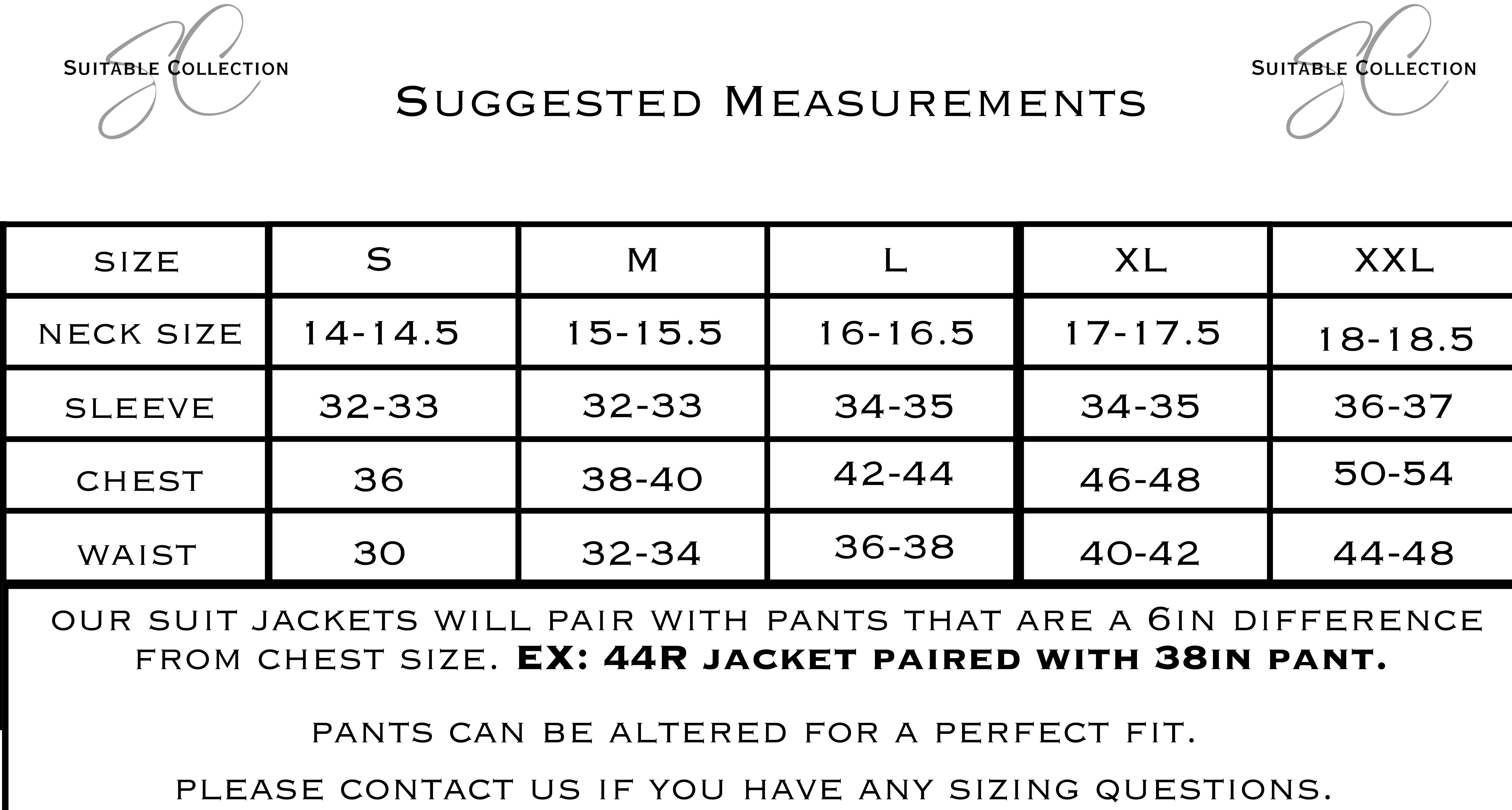 Charcoal Slim Fit Men's Suit Set