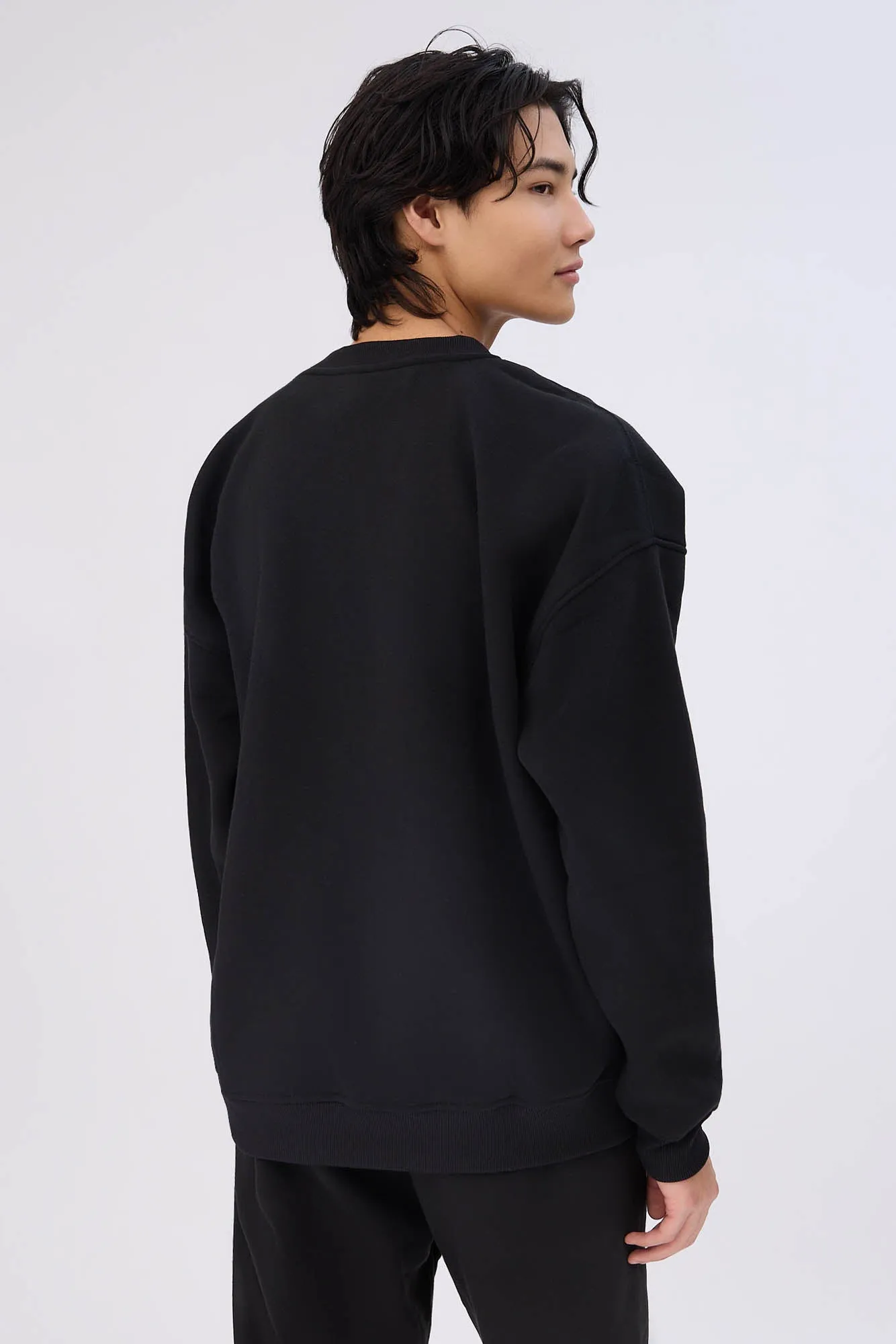 Chicago Bulls Graphic Crew Neck Oversized Sweatshirt