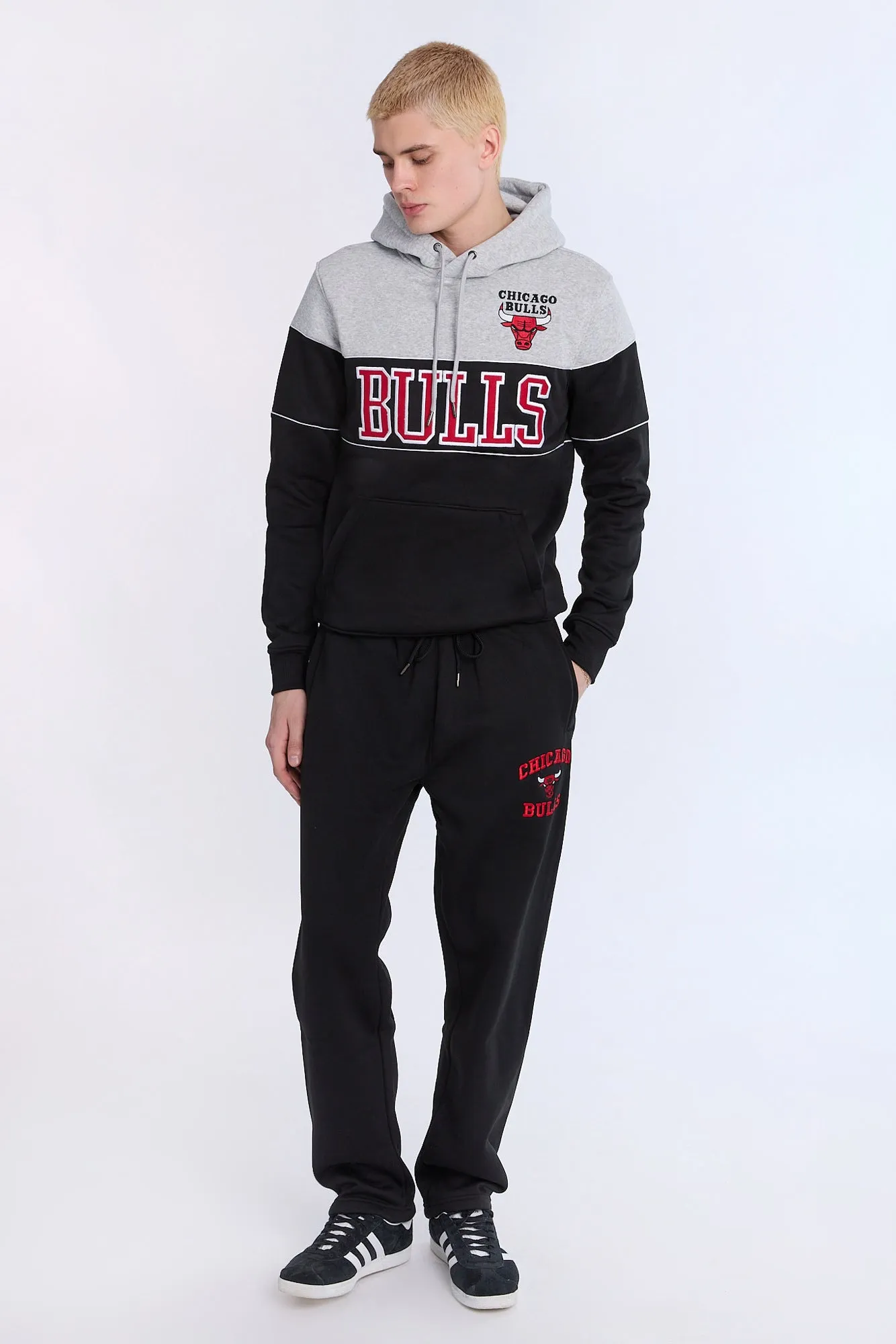 Chicago Bulls Graphic Straight Leg Sweatpants
