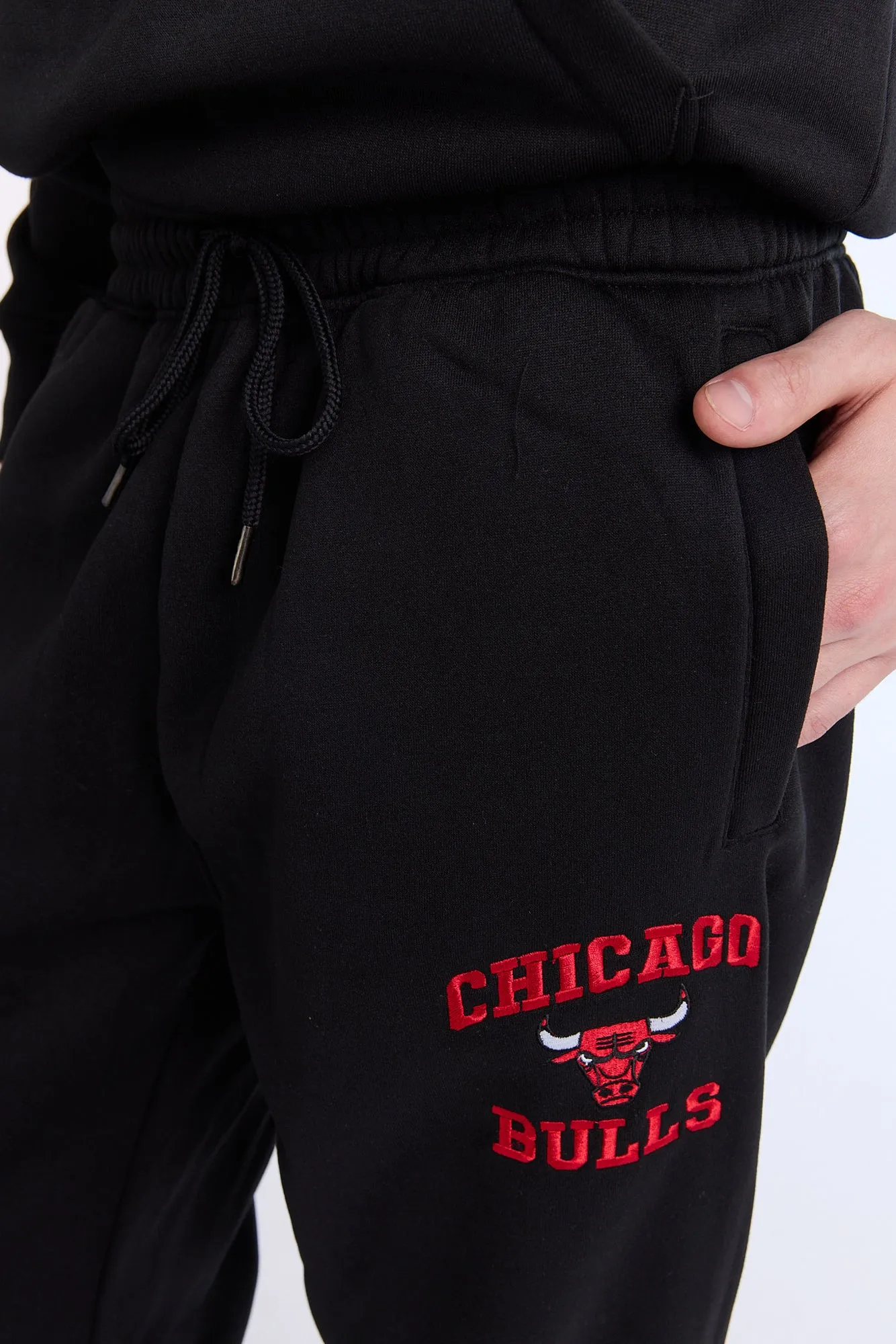 Chicago Bulls Graphic Straight Leg Sweatpants