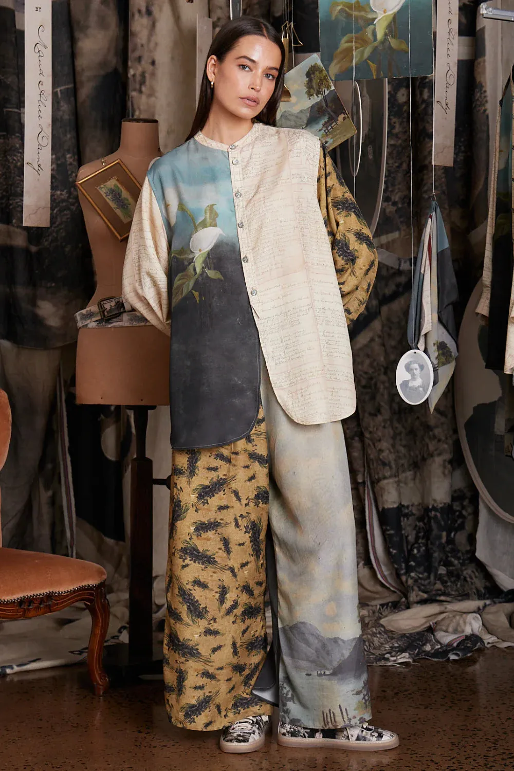 Circular by Maud Dainty Artworks Silk Top