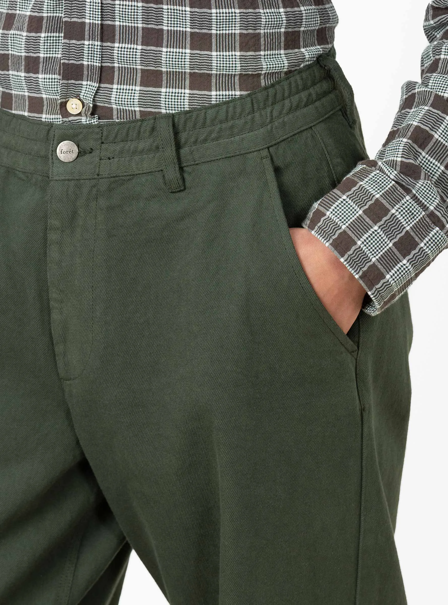 Clay Pants Dark Moss