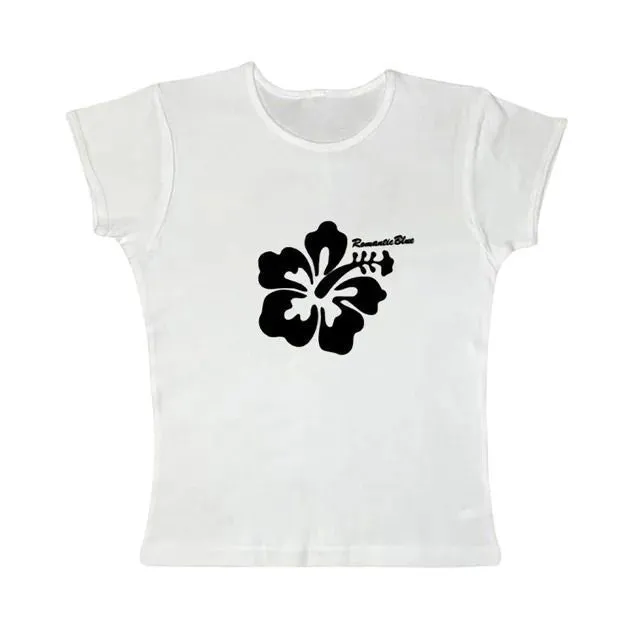Coconut Girl Aesthetic Baby Tee