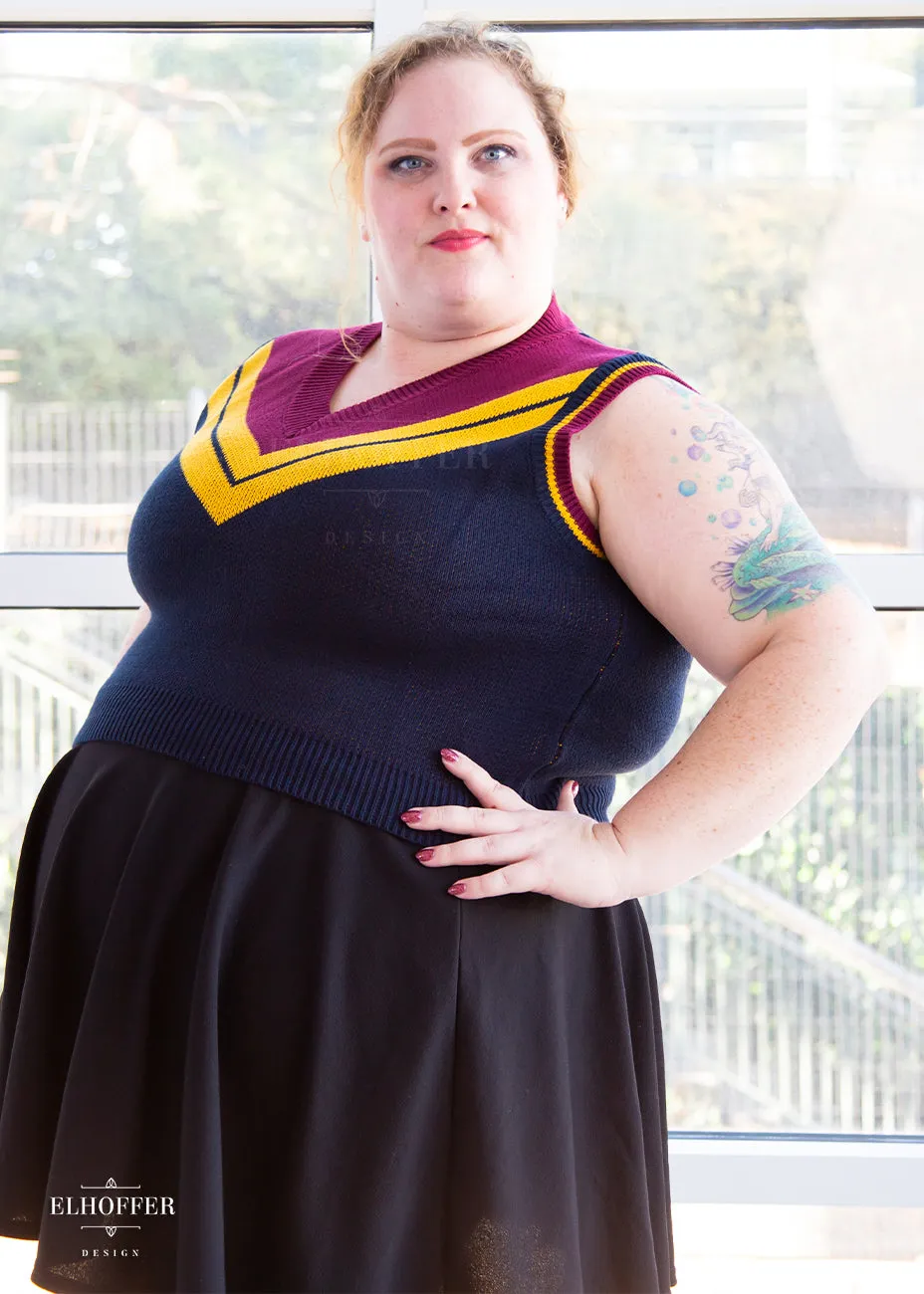 Corps Cropped Sweater Vest