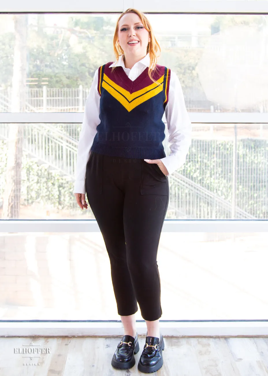 Corps Cropped Sweater Vest