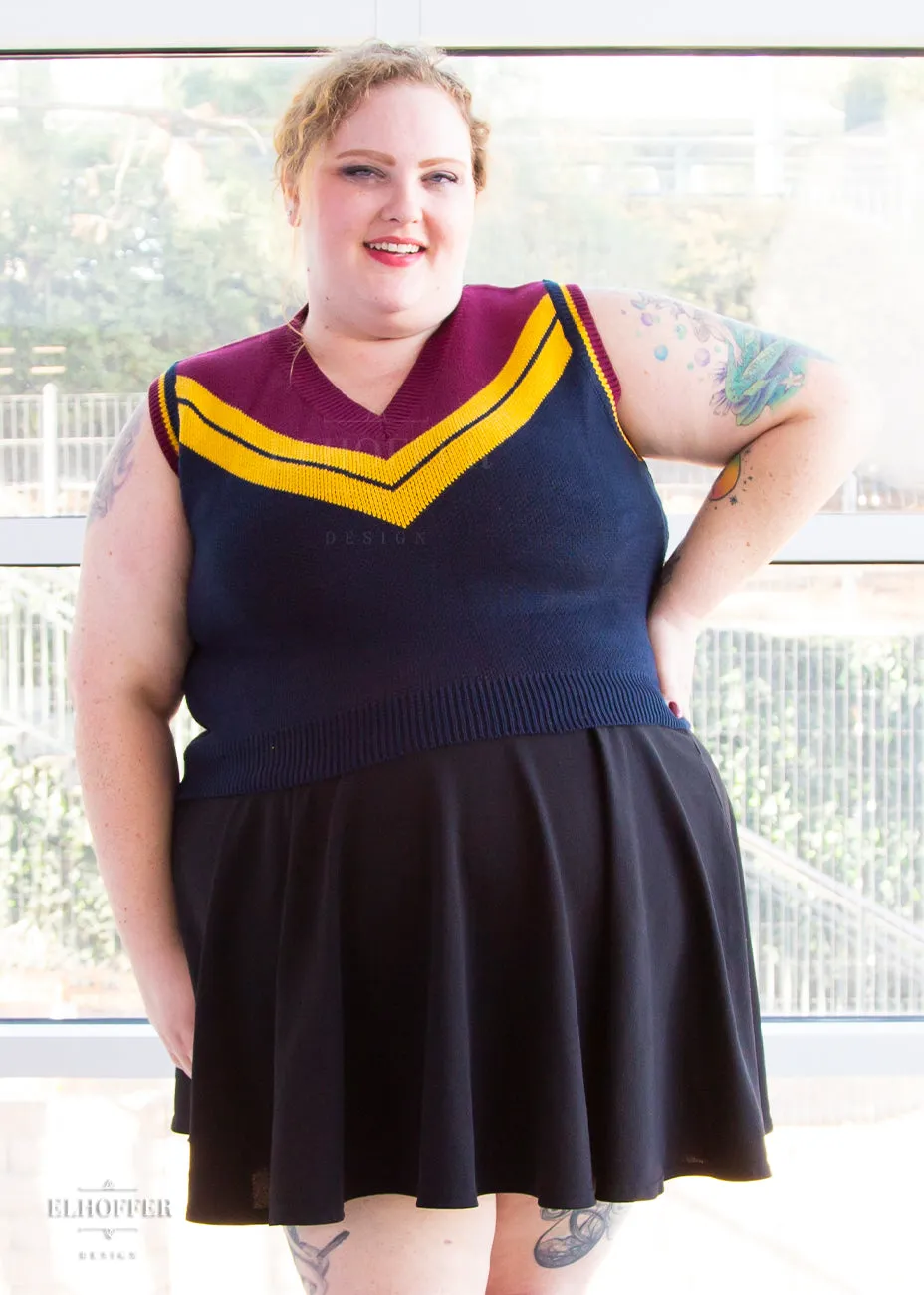 Corps Cropped Sweater Vest