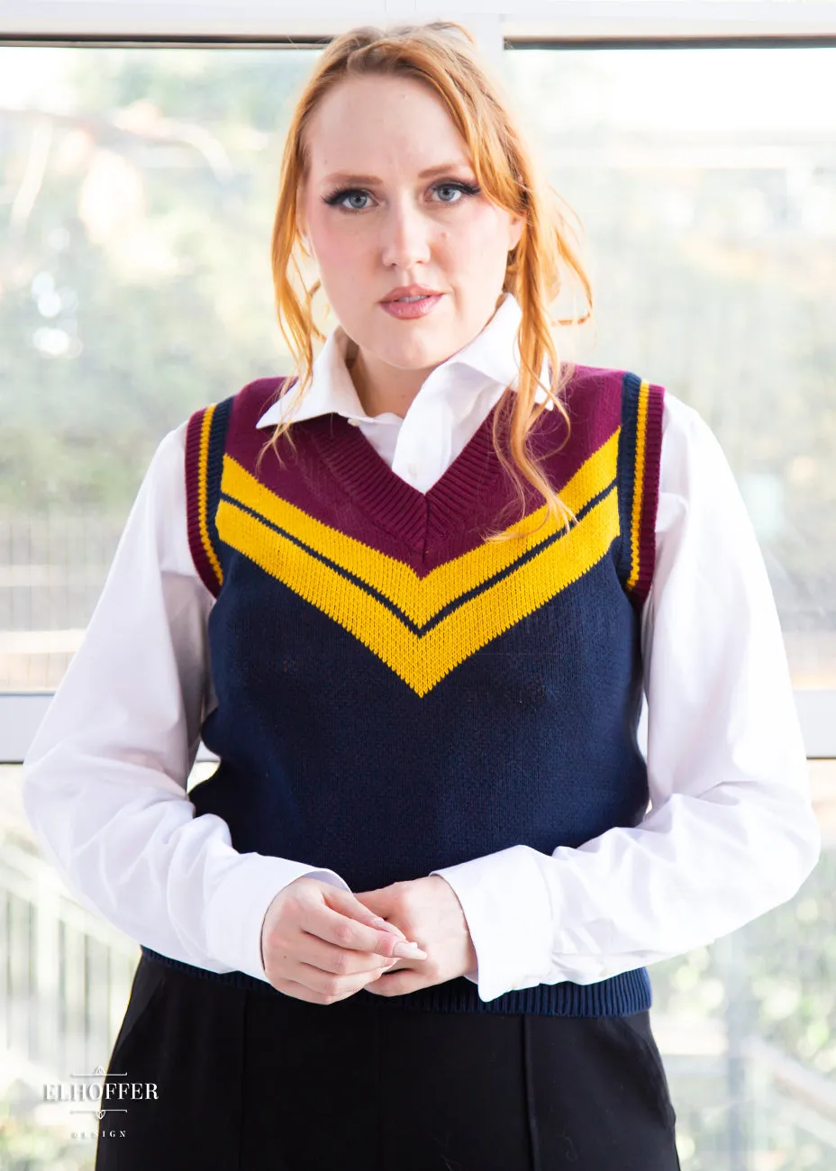 Corps Cropped Sweater Vest