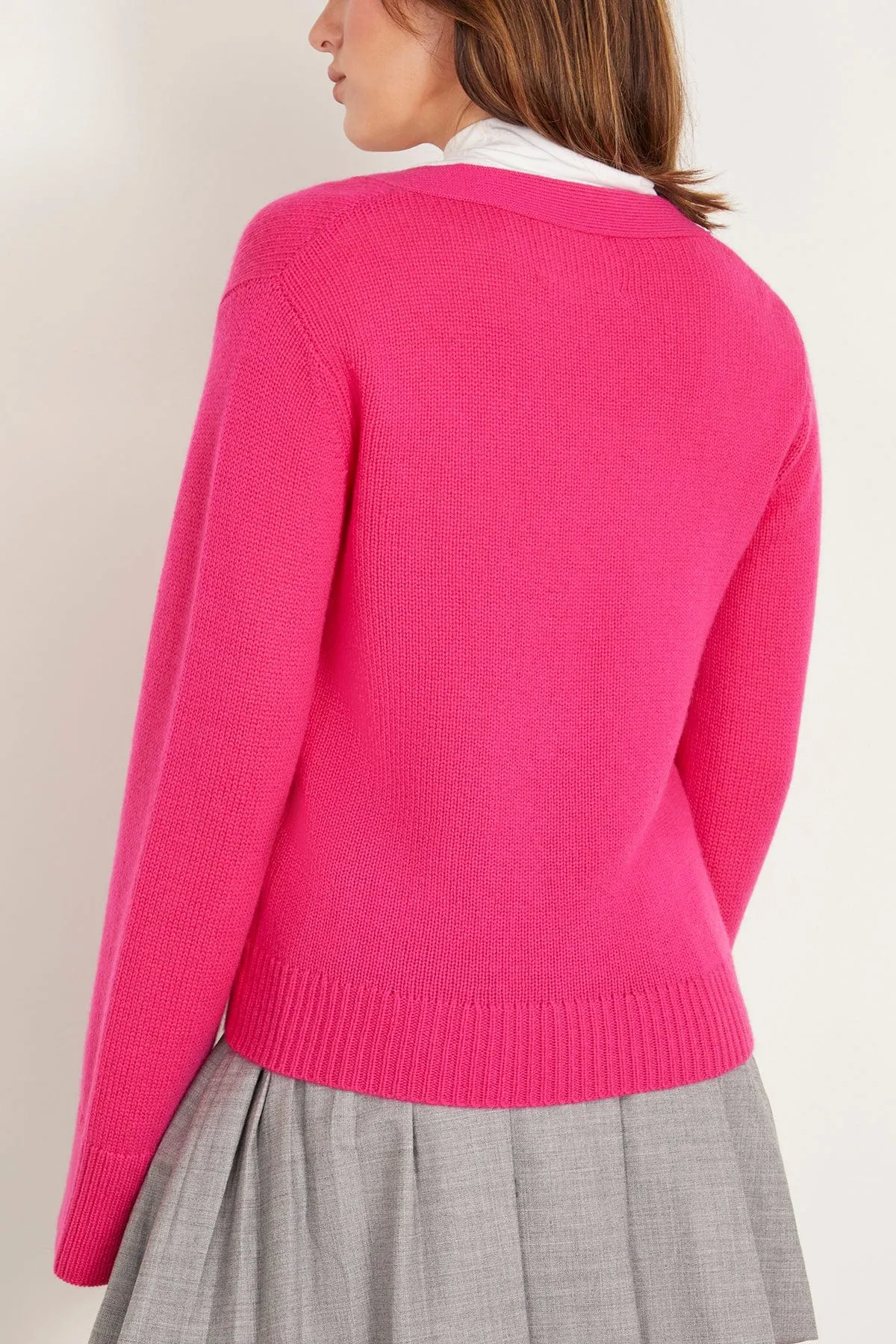 Danni Cardigan in Hibiscus