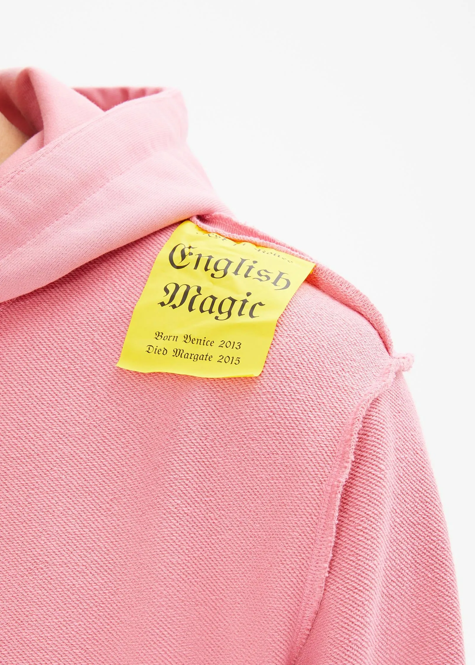 Dark Pink Zip Pocket Hoodie