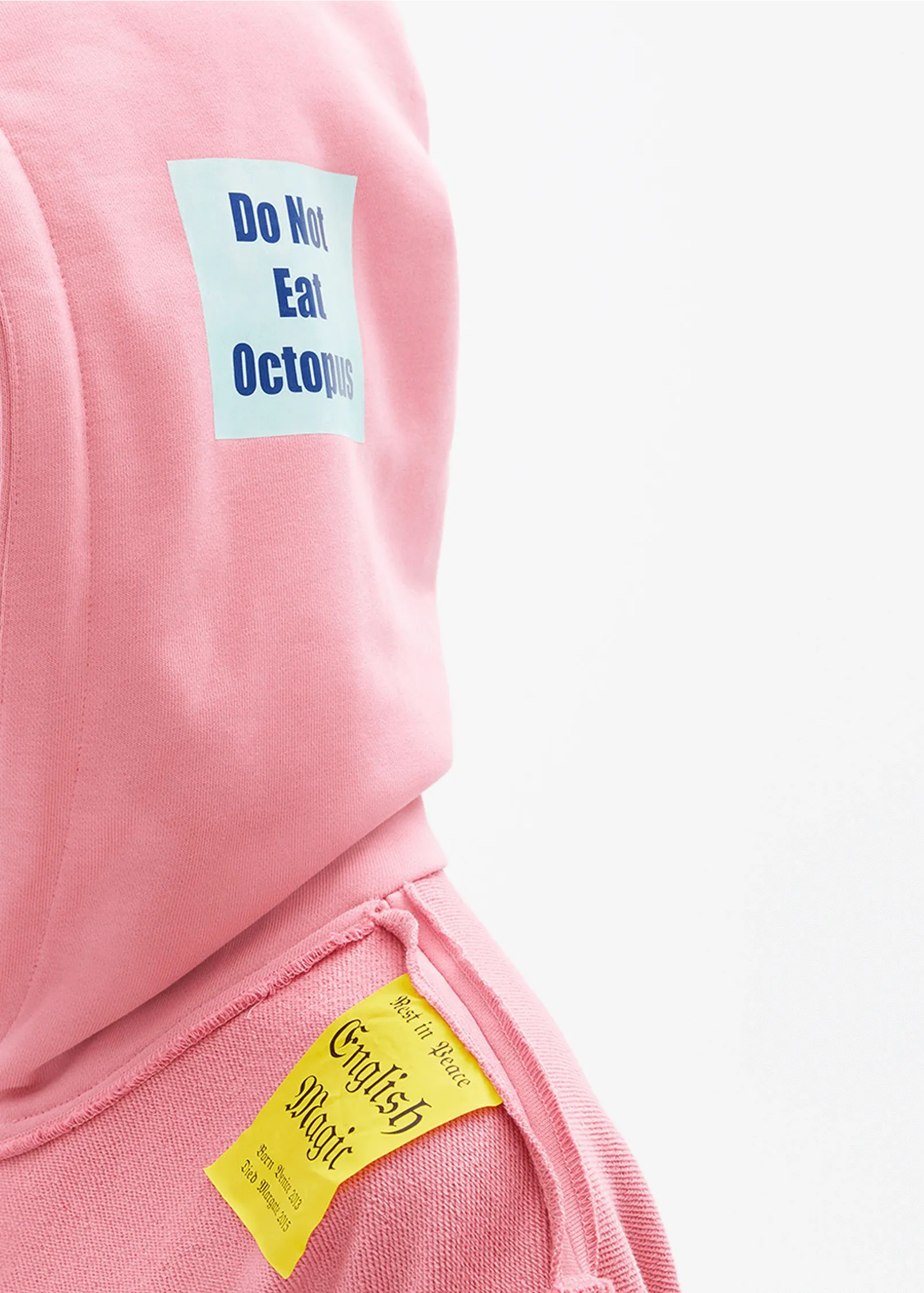 Dark Pink Zip Pocket Hoodie