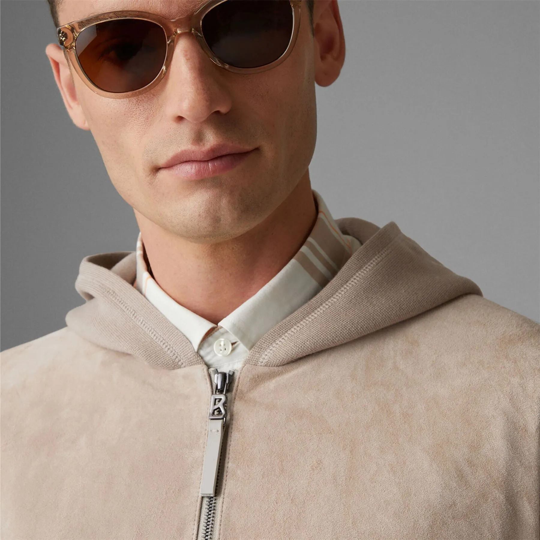 Diegol Goat Sued Chrome Free Tanned Knit Biscuit - SS23