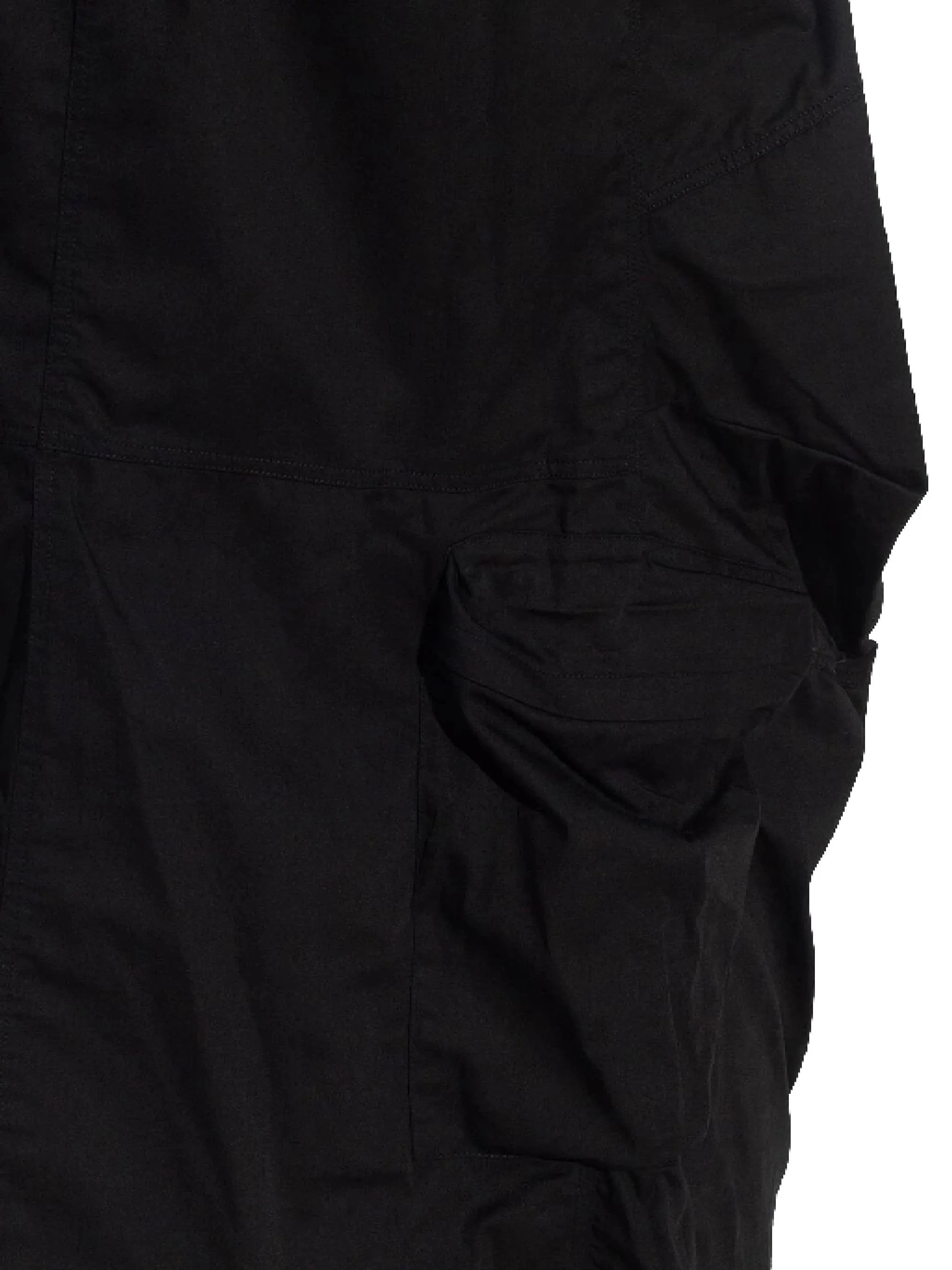 Embroidered Logo Asymmetric Hem Skirt