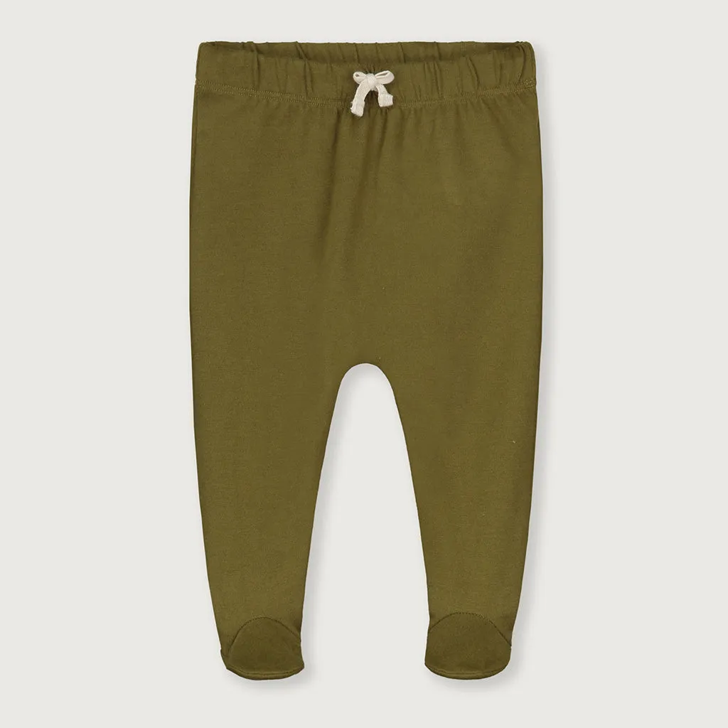 Footies Olive Green