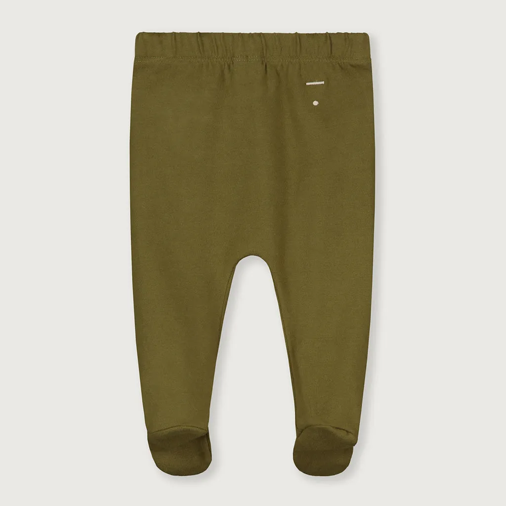 Footies Olive Green