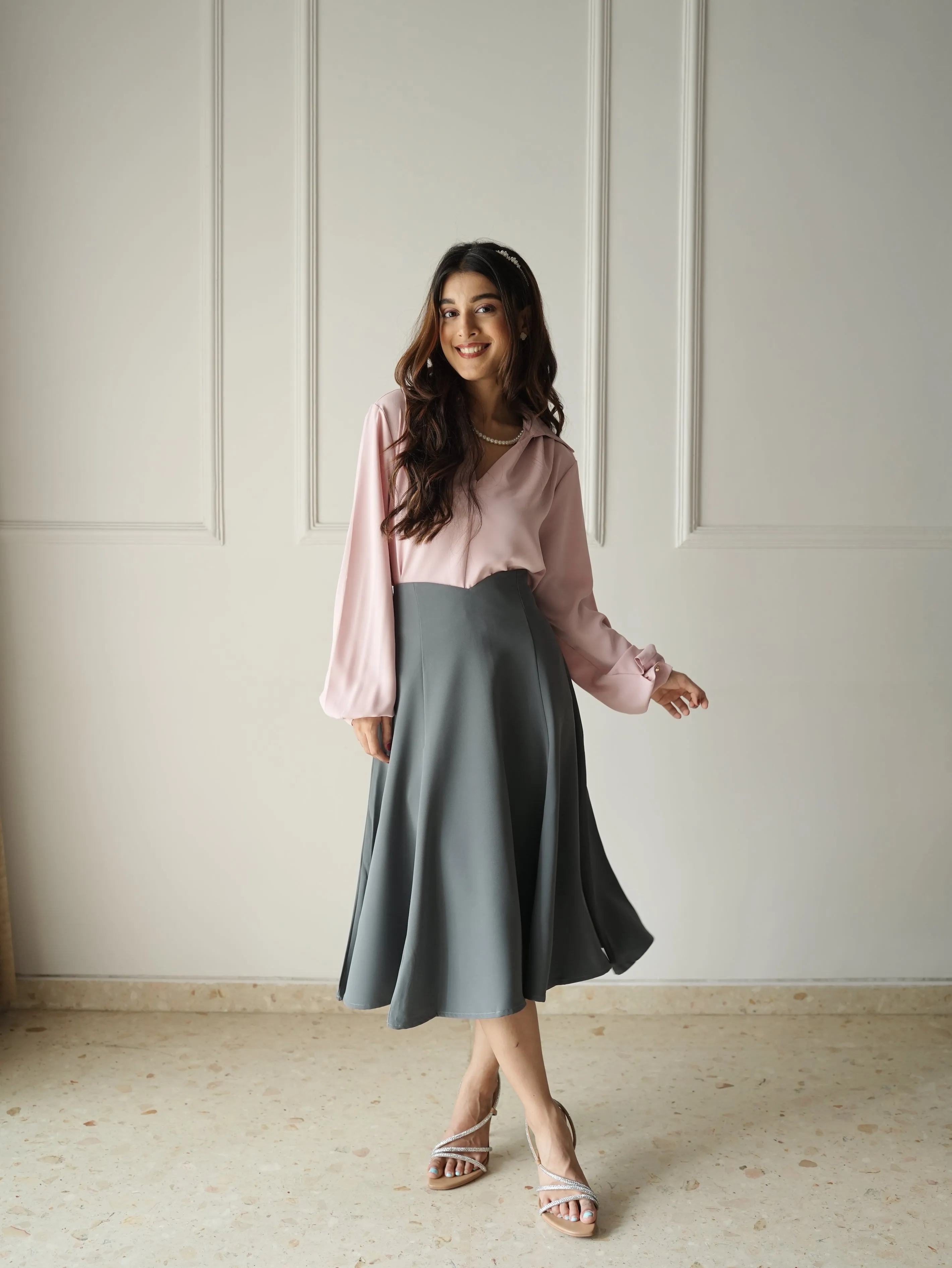 Grey Grace Skirt