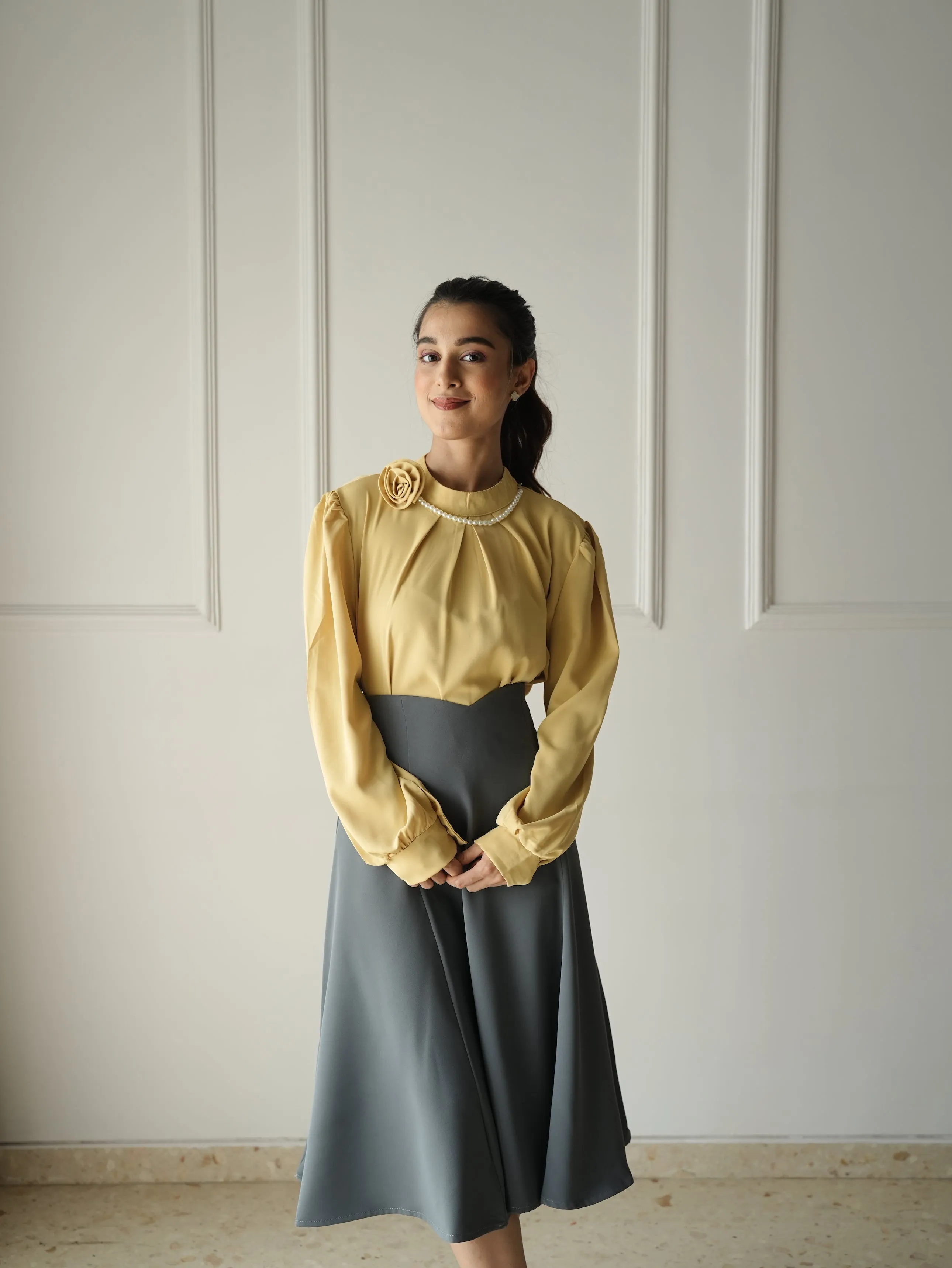 Grey Grace Skirt