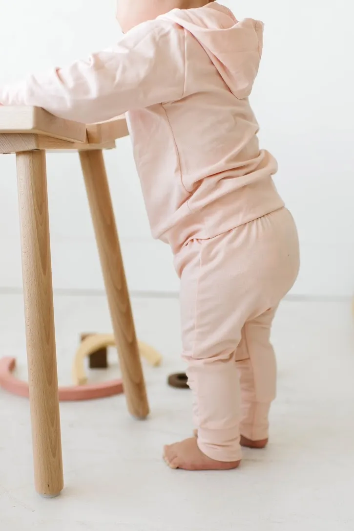 Hoodie in Pale Blush